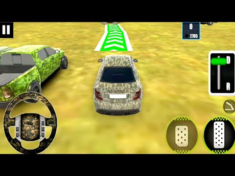 Army Car Transport Truck Simulator - Army Vehicle Transporter Games - Android Gameplay