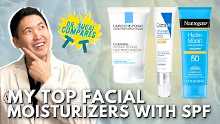 My Top 6 Facial Moisturizers with SPF | Dermatologist Compar