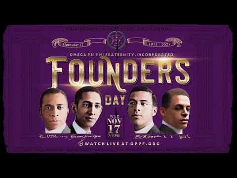 2021 Founders Day Program | Omega Psi Phi