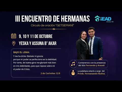 III Encuentro de Hermanas | IEAD 248 | Ushuaia TDF ( Viernes  09-09 )