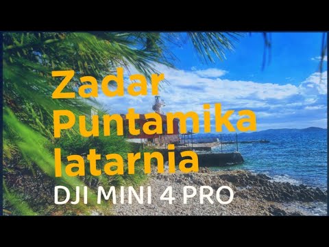 CROATIA: The Lonely Lighthouse 🏝️ Zadar Puntamika 4K | DJI Cinematic