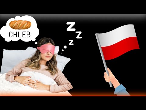 Polish vocabulary: FOOD, TRAVEL, WORK - Learn Polish while you sleep - FOR BEGINNERS + Sleep Music