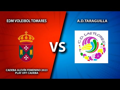 FINAL ALEVÍN FEMEMINO CADEBA 2023 - EDM VOLEIBOL TOMARES VS A.D. TARAGUILLA
