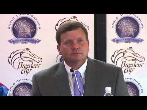 Filly and Mare Sprint Press Conference, Breeders' Cup 2012