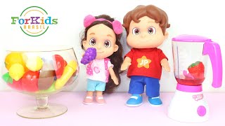 MARIA CLARA E JP PREPARAM SUCOS SAUDVEIS