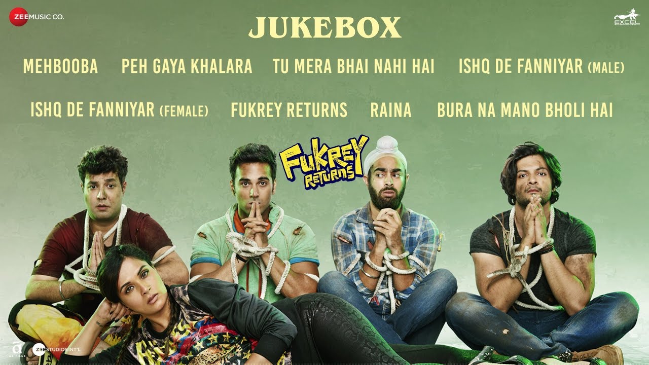 Peh Gaya Khalara Lyrics  | Fukrey Returns | Pulkit Samrat, Manjot Singh | Akanksha Bhandari, Akasa Singh | Jasleen Kaur Royal
