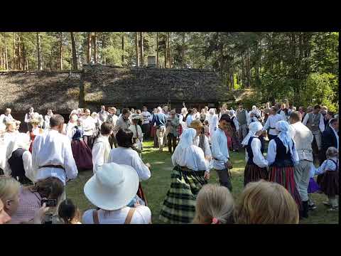 Brīvdabas muzejs. Latgaliešu kāzas. 07.07.2018. 2.mob.video.