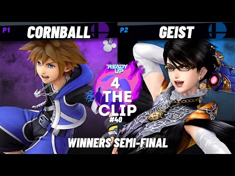 4TC40 - Cornball (Sora) Vs. Geist (Bayonetta) - Winners Semi-Final