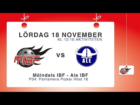 P04: Mölndals IBF P04 - Ale IBF P05 Blå