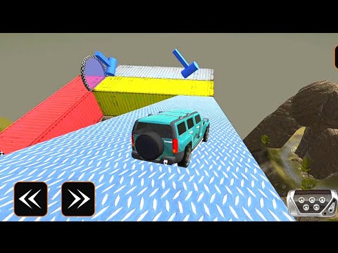 DRIVING ON CRITICAL RAMPS WITH JEEP IN OFFROAD JEEP SUV 4x4 ANDROID GAMEPLAY #jeep