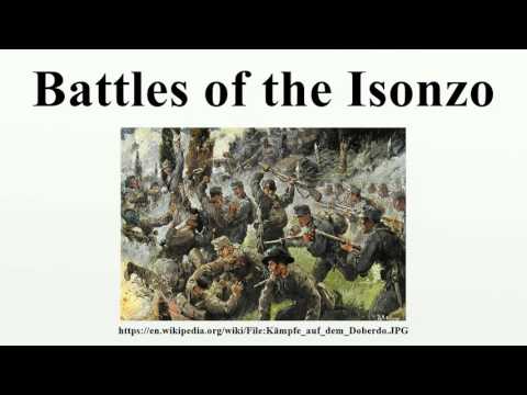 Battles of the Isonzo