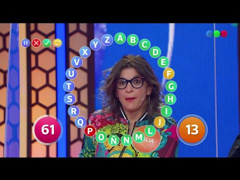 Martín Garabal vs Dalia Gutmann al rosco (3/9/2023) - PASAPALABRA ESPECIAL FAMOSOS