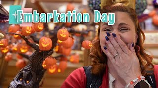 Embarkation Day! Halloween on the High Seas | Disney Dream