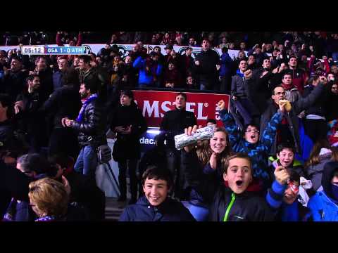 Gol de Cejudo (1-0) en el Osasuna - Atlético de Madrid - HD