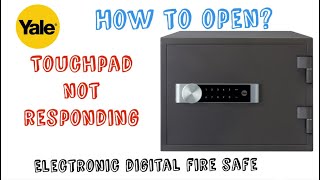 Problematic Security Safe - touchpad / touchscreen - Yale - interface of Yale YFM 420 FG2