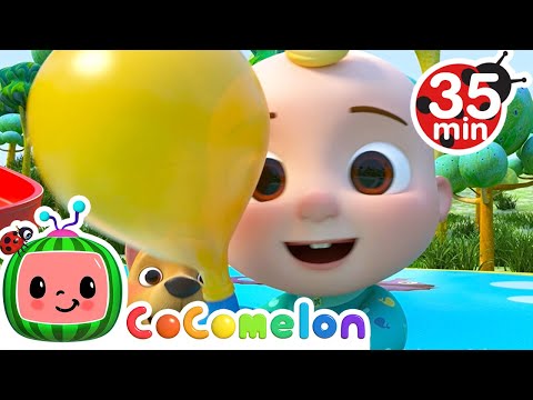 Balloon Race Song + More Nursery Rhymes & Kids Songs - CoComelon