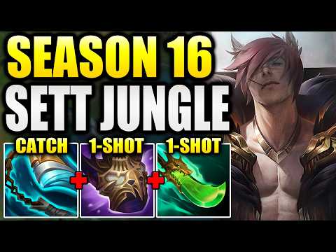 HOW TO PLAY SETT JUNGLE IN SEASON 16! (HIDDEN OP)