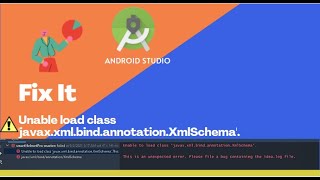 Error : Unable load class #javax.xml.bind.annotation.XmlSchema (Android  Studio )