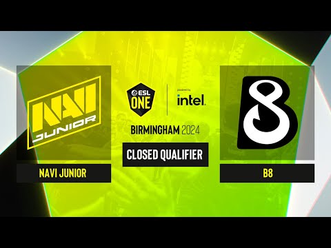 Dota2 - NAVI Junior vs B8 - Game 1 - ESL One Birmingham 2024 - CQ - WEU