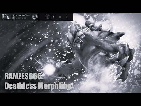 RAMZES666 Deathless Morphling - Dota 2 Pro Dark Side [RAMZES666 Deathless Game #11] 4K