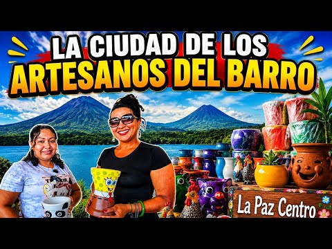 La PAZ CENTRO, LEÓN🦁: Entre QUESILLOS 🤤, ARTESANÍA, RUINAS y la belleza del MOMOTOMBO 🌋/ Descúbrelo🤗