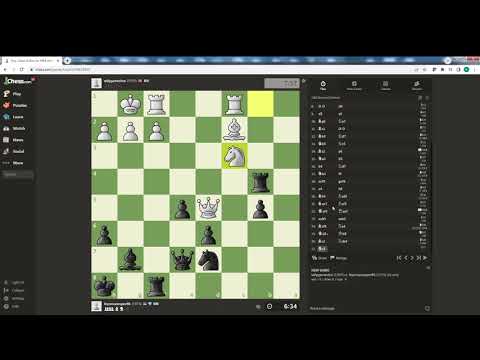 Rapid partija na 10 min. Dvostruki fijanketo.