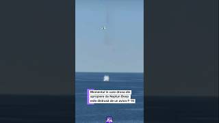 Momentul în care drona din apropiere de Neptun Deep este distrusă de un avion F-16  #digi24