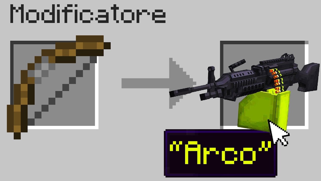 HO MODIFICATO LE ARMI DI MINECRAFT IN ARMI VERE!