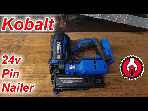Kobalt 24v XTR 23-Gauge Pin Nailer