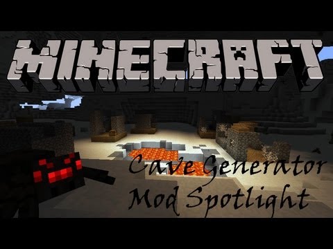 SpiceyWrapGames - Minecraft Mod Spotlight: Cave-Gen Mod 2.0 (New World Type)