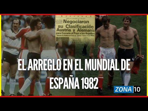 😱 ALEMANIA 1 - AUSTRIA 0: EL ATRACO EN EL MOLINÓN. Un pacto de NO AGRESIÓN que PERJUDICÓ a ARGELIA