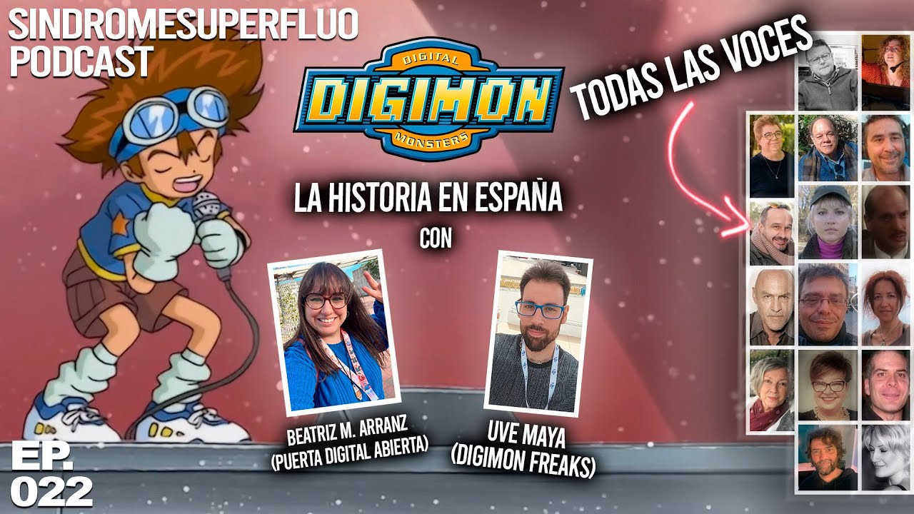 DIGIMON en ESPAÑA - La Historia Completa con TODAS SUS VOCES | #22 SindromeSuperfluo