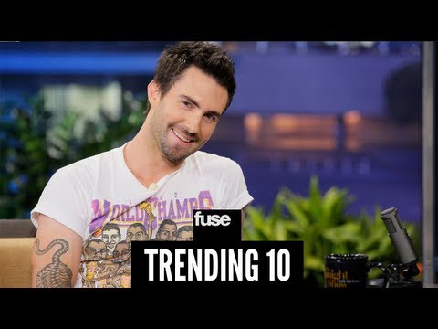 Christina Aguilera Wishes Adam Levine Happy Birthday - Trending 10 (03/19/13)