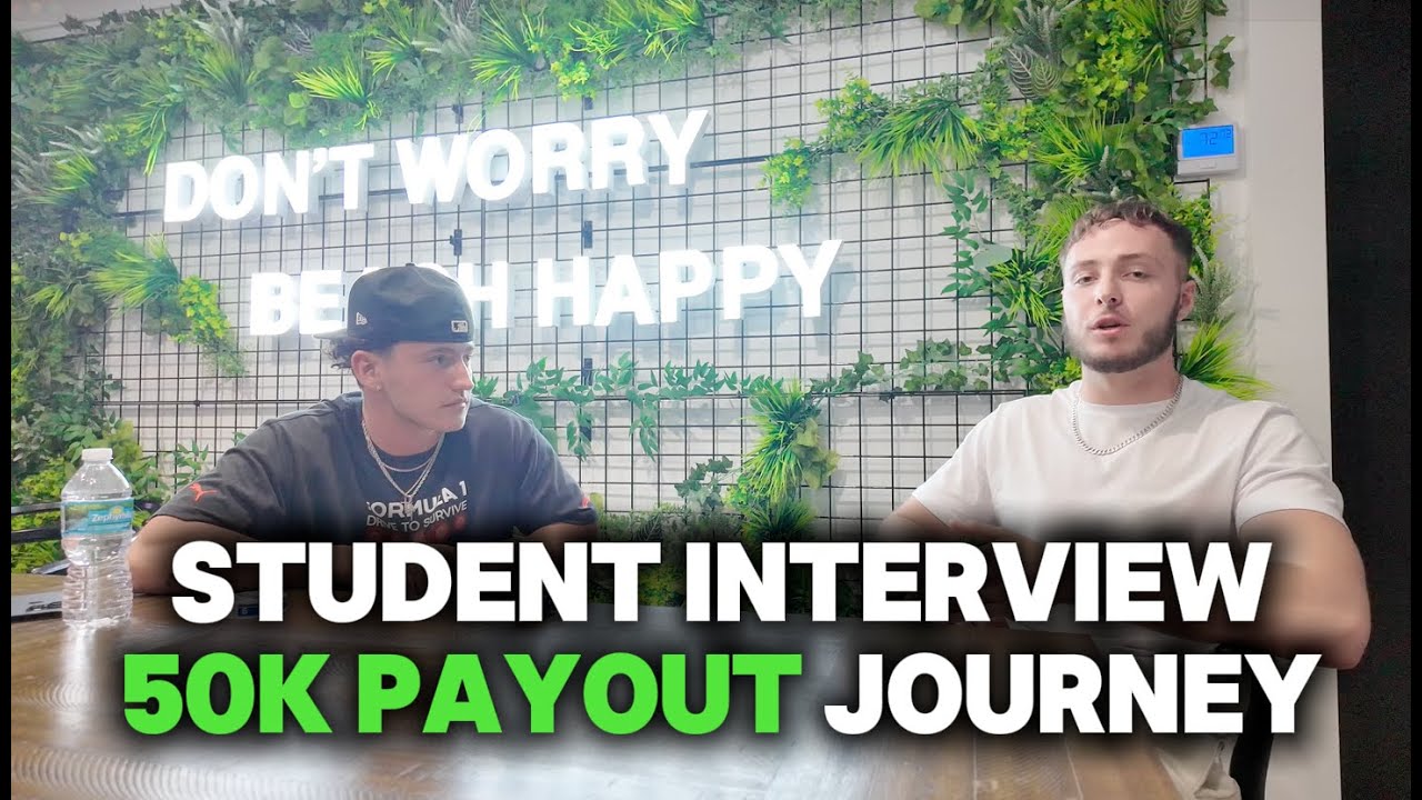 Student interview — $50,000 payout