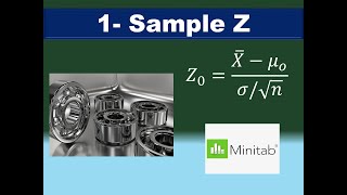 Hypothesis Testing (Part 3)-1 Sample Z ( Minitab)