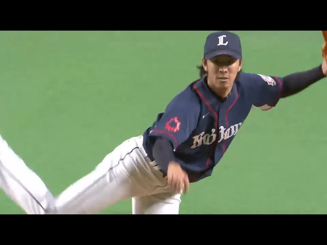 【6回裏】ライオンズ・岸のストレート キレ◎ 伸び◎ コントロール完璧!! 2015/7/10 F-E