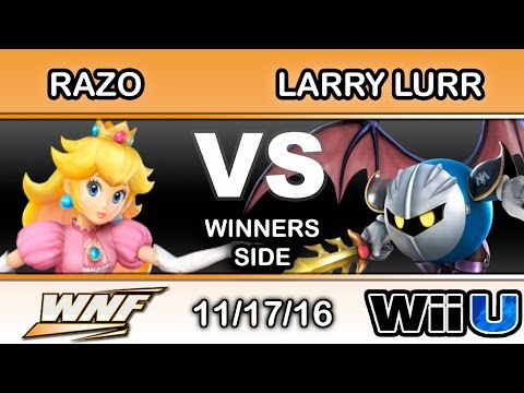 WNF 4.3 - THB | Razo (Peach) Vs. eLv | Larry Lurr (Meta Knight) Winners Side - Smash Wii U