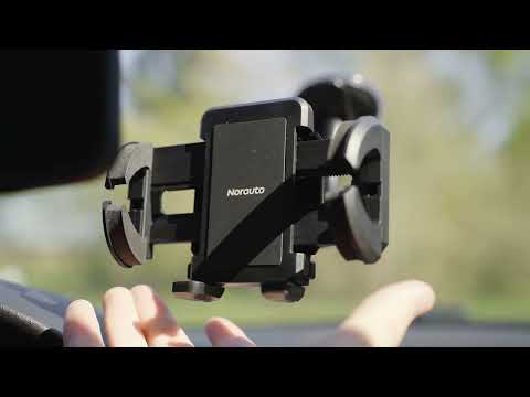 Supporto NORAUTO smartphone per auto fissaggio a clip 3 in 1