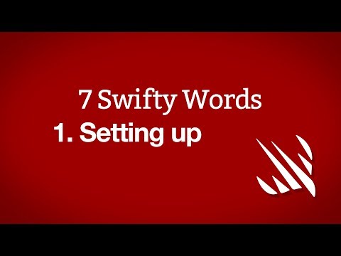 Setting up – 7 Swifty Words, part 1