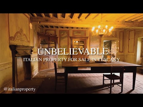 Italian Farmhouse For Sale in Tuscany. IT'S GORGEOUS!