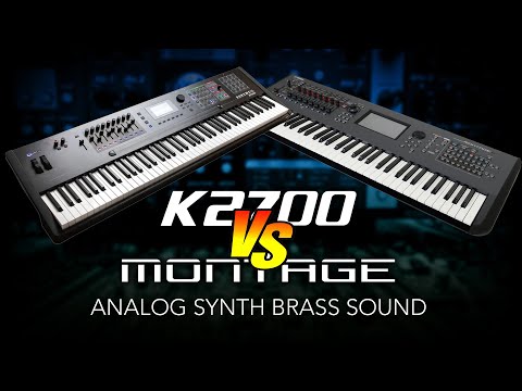 Kurzweil K2700 VS Yamaha MONTAGE - Analog Sound
