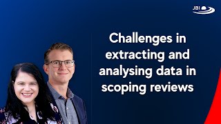 Challenges in extracting and analysing data in scoping reviews