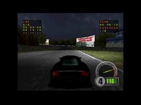 Test Drive 6 (1999) PSX Gameplay - Pelton Raceway BWD Circuit