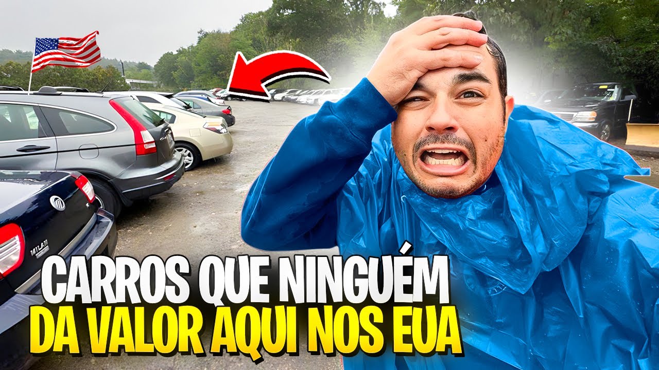 SURREAL ESSES CARROS JOGADOS NO LIXAO DOS ESTADOS UNIDOS (#ep2 VOLTEI EM BOSTON )