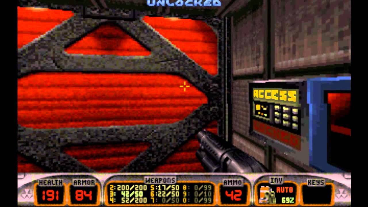 Duke Nukem 3D Episode 1 Playthrough 100% Secrets - YouTube