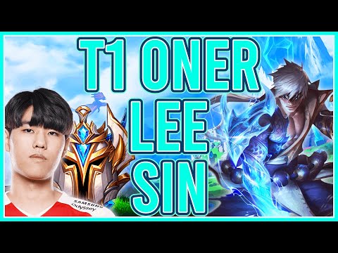 Lee Sin Jungle Challenger KR - How To Push A Lead Like T1 Oner