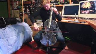 Homemade Metal Cello