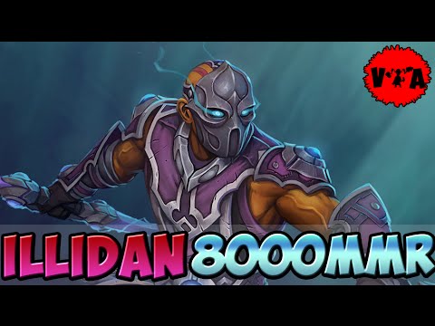 Dota 2 - Illidan 8000 MMR Plays Anti-Mage vol #1 - Ranked Match