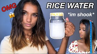 3 DAYS OF RICE WATER FOR EXTREME HAIR GROWTH