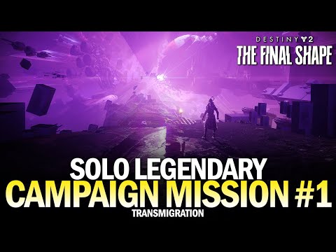 Solo Legendary Campaign - Mission #1 "Transmigration" & Opening Cutscenes [The Final Shape]